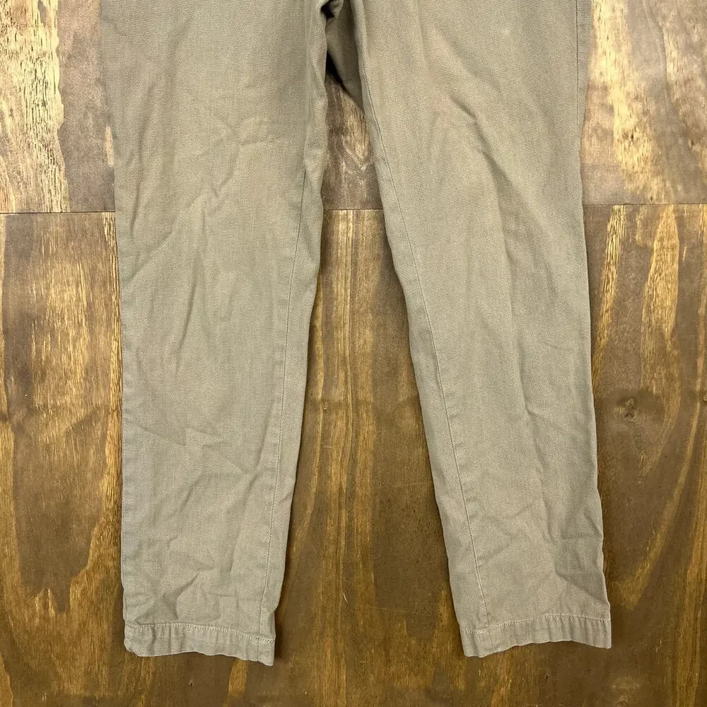 Banana Republic Mens Pants Brown Aiden Fit 100% Cotton Corpcore 30x30